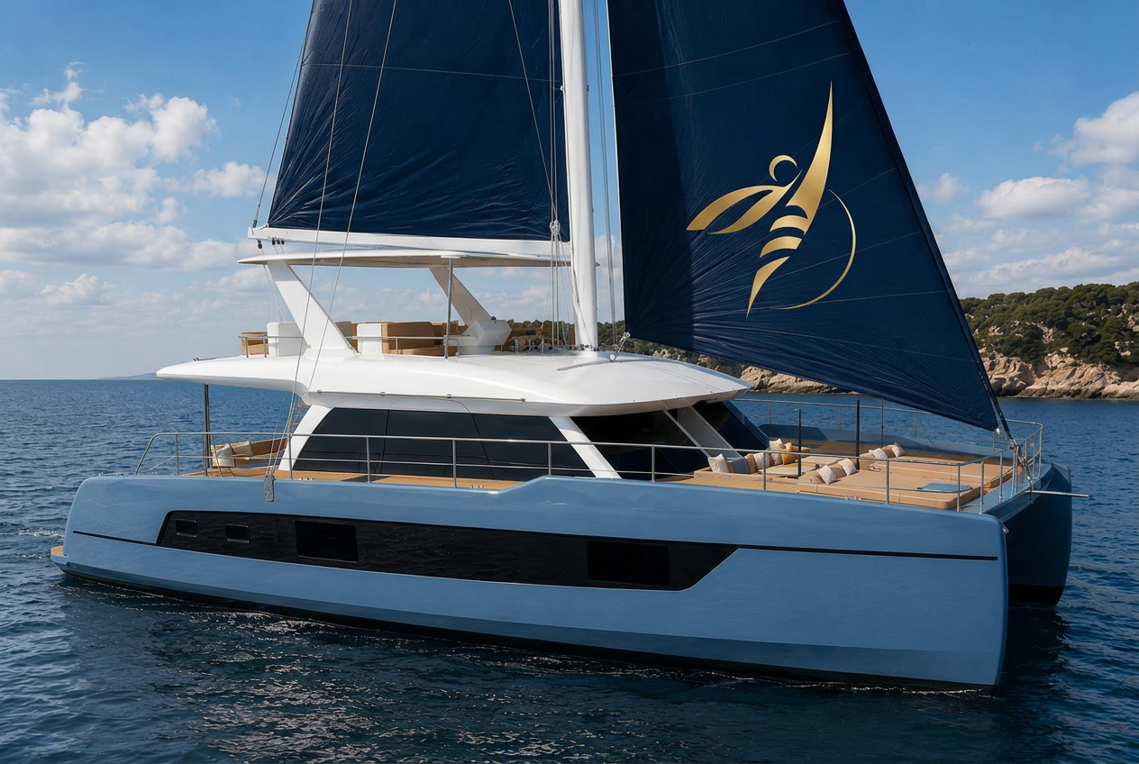 Tupelo Honey starboard profile under sail