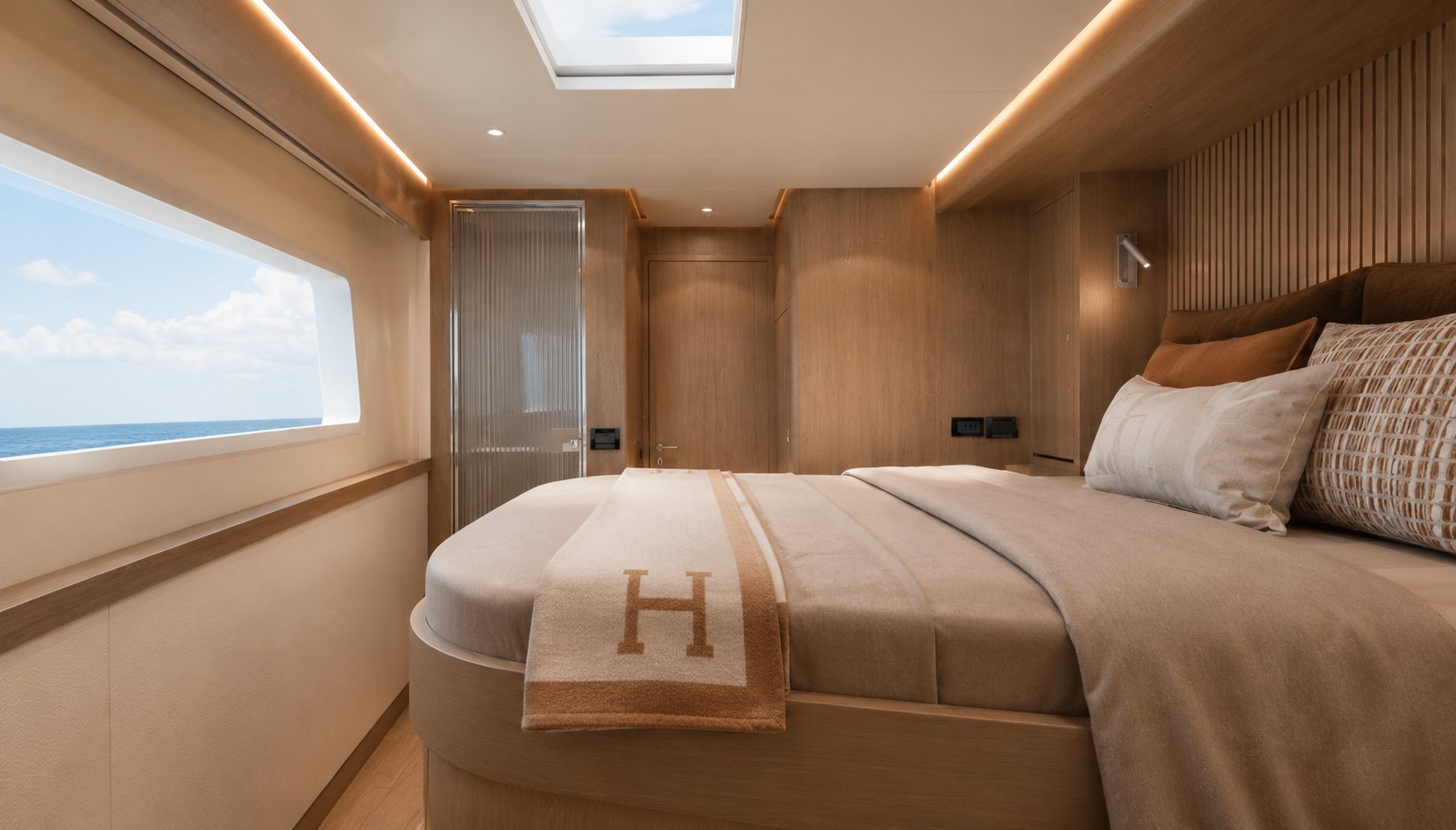 Forward stateroom, alternate view